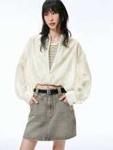 Women's Lyocell Faux-Layered Blouse